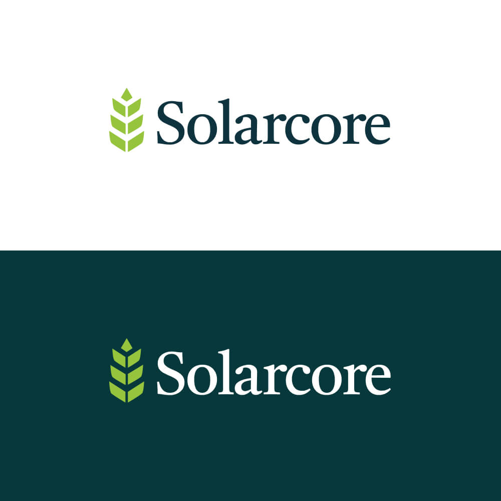Solarpunk Branding - Turnkey Logo Design - Colorways
